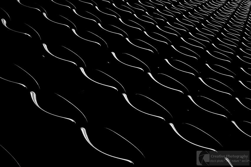 abstract seats in black and white